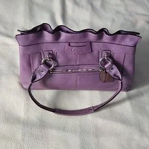 バッグ COACH Penelope Leather Tote Bag Purple s-l400.jpg
